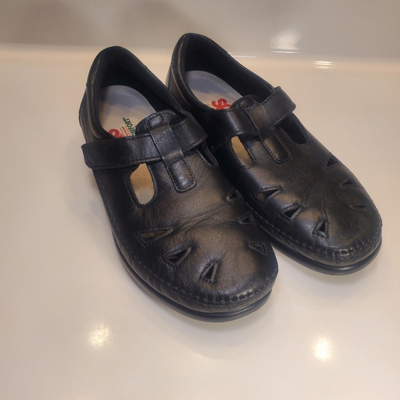 SAS Willow Black Leather Moccasin Women's 9.5 - Picture 9 of 10